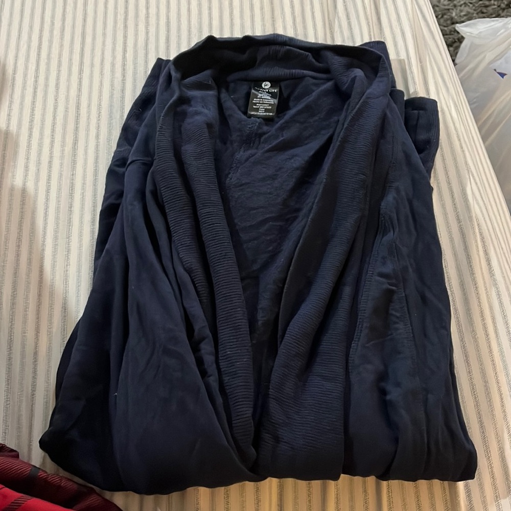 Navy blue sweater